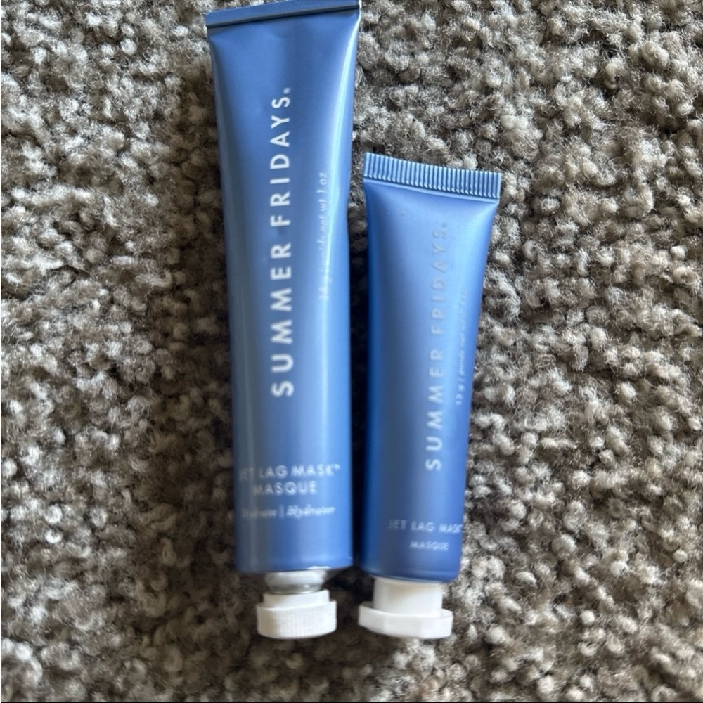 Summer Fridays Blue Jet Lag Mask Duo